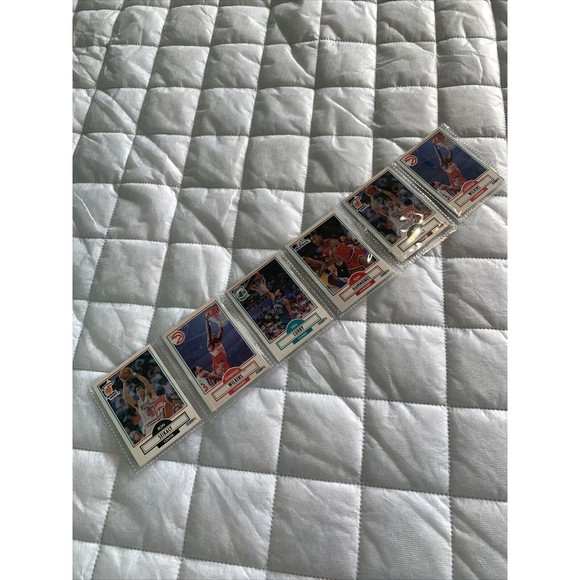 1990 Fleer NBA Basketball Cards Lot of 6, 2 Ron Seikalys, 2 Wilkins, GROOVY ☄️💎 - Picture 8 of 13